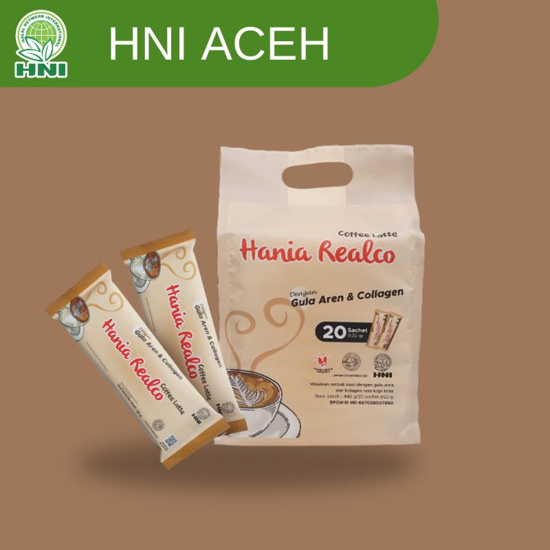 

hania realco latte HNI hpai / kopi latte