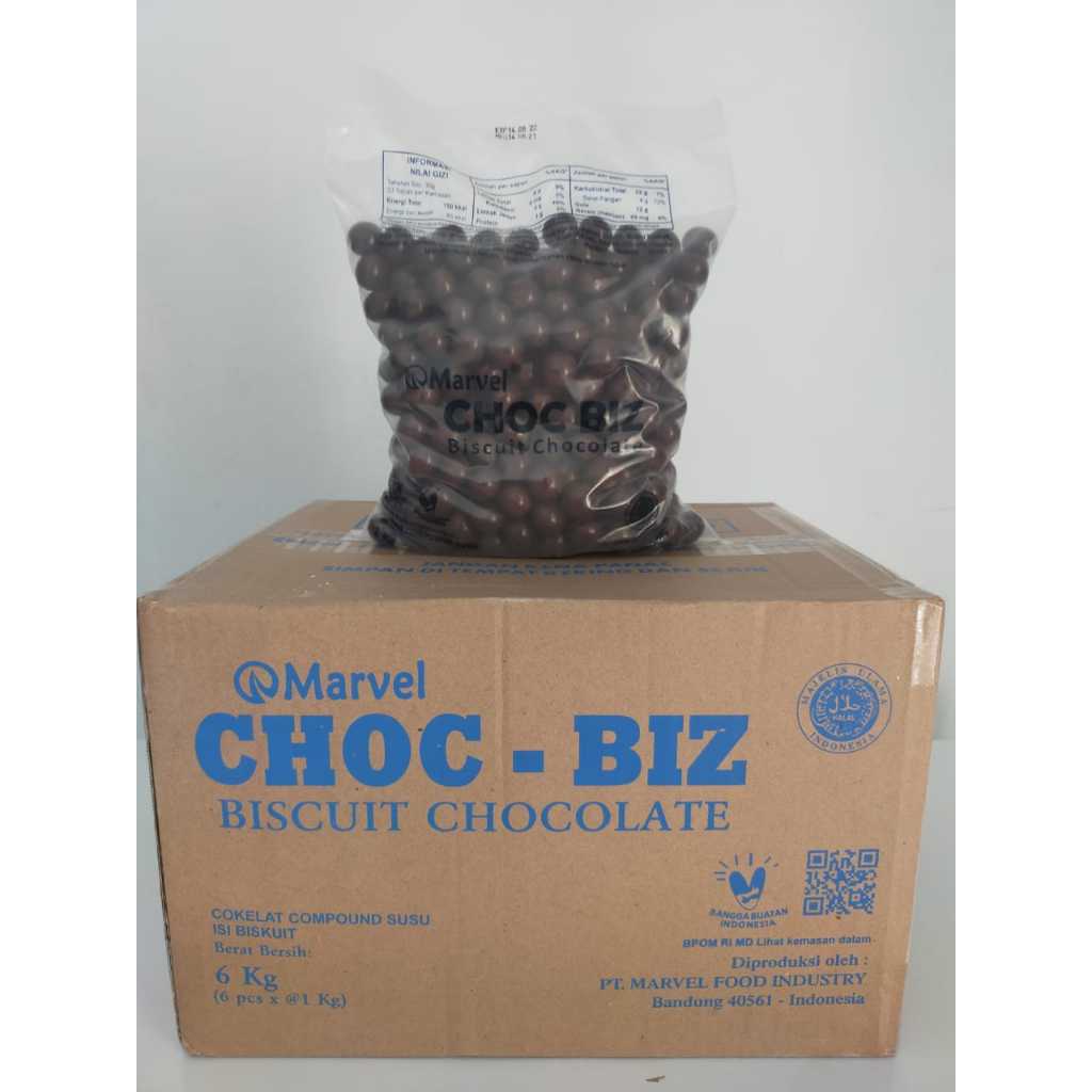 

KARTONAN coklat scandia choco biz isi biskuit isi 6 kg ( scp )