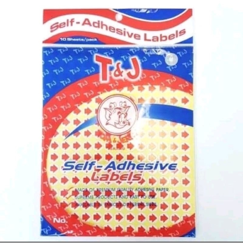 

Label Sticker No 130 Tanda Panah T&J Tom And Jerry