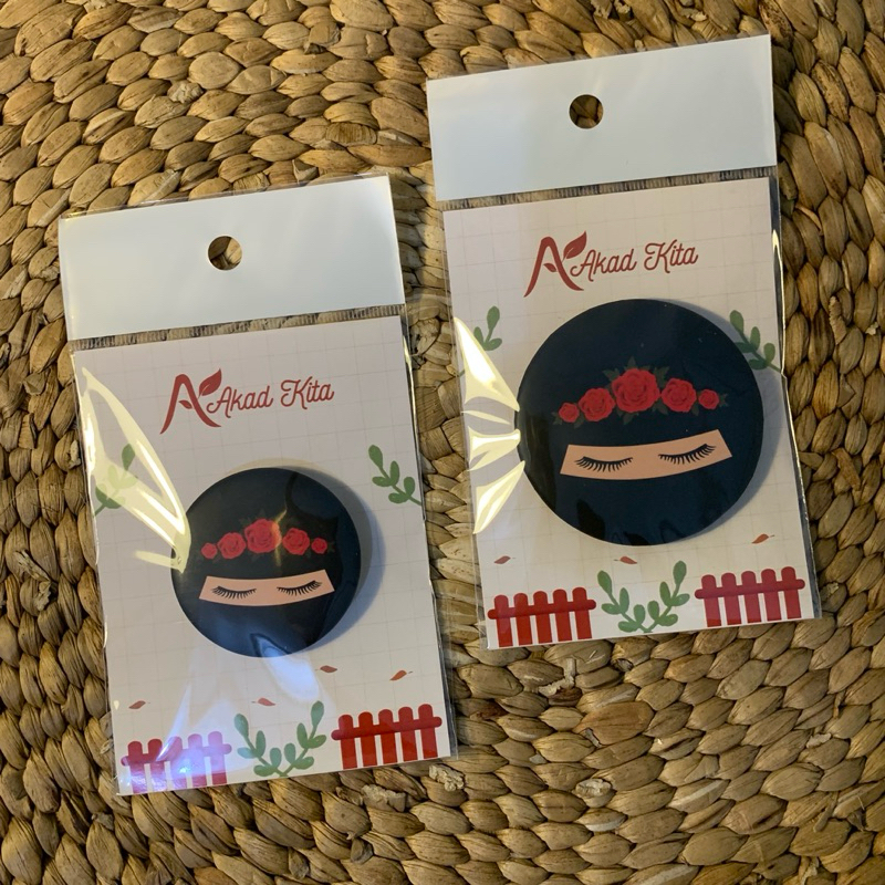 [Vol. 11] Pin Bros “Cadar” Aksesoris Tas Muslimah Akhwat daily reminder