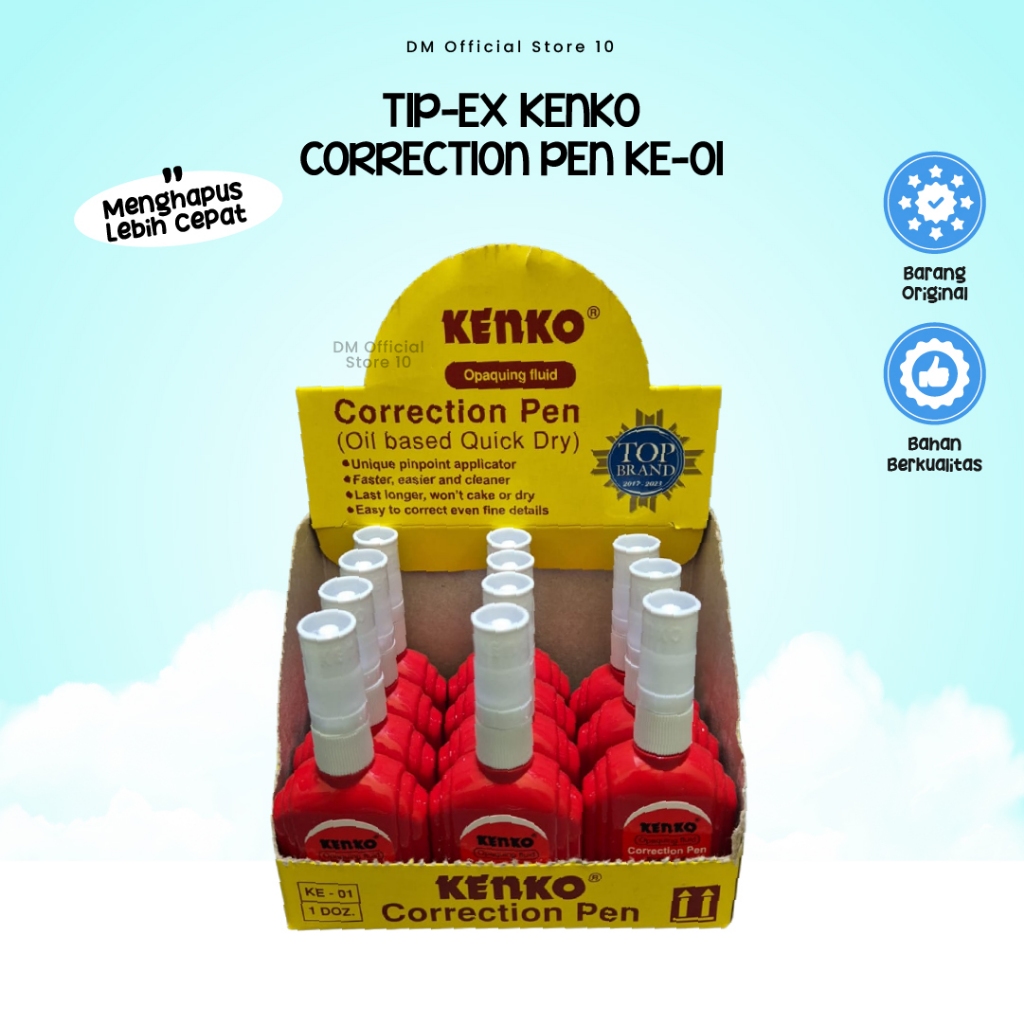 

Tip Ex Kenko Correction Pen Ke 01 Penghapus Tinta Perlengkapan Sekolah Anak By Dm Store