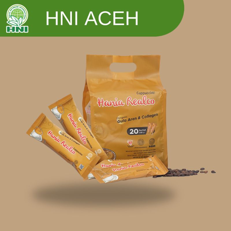 

hania realco cappuccino HNI hpai / kopi kapucino