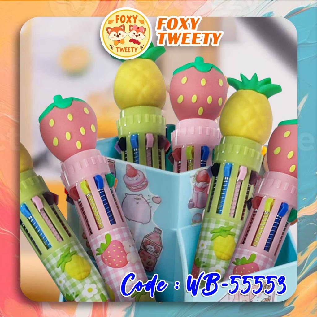 

Bulpoin 10 Warna WB-55553 - Buah