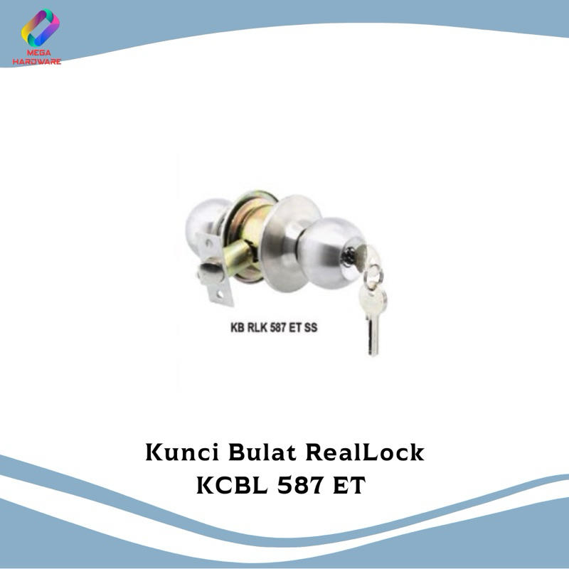 kunci bulat RealLock KCBL 587ET
