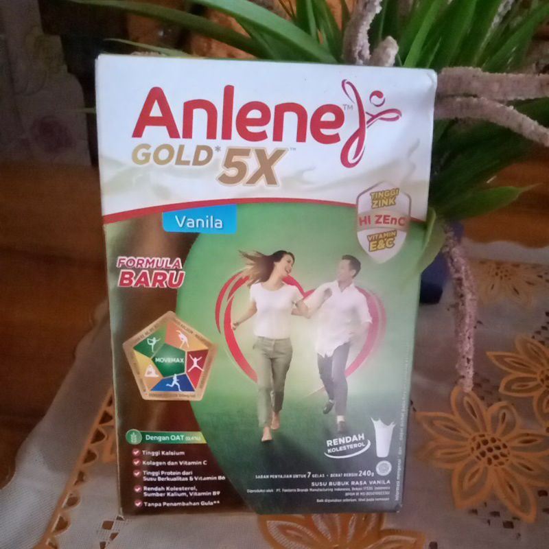 

Anlene gold vanilla 240gr