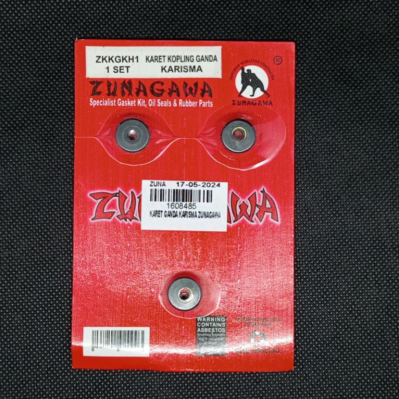 KARET KOPLING GANDA KARISMA ZUNAGAWA