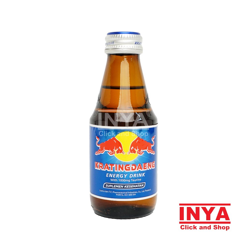 

Kratingdaeng Energy Drink 150ml - Suplemen Kesehatan - Soft drink