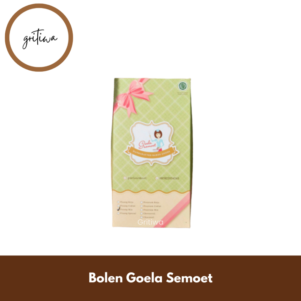 

GRITIWA - BOLEN PISANG GOELA SEMOET - COKLAT KEJU