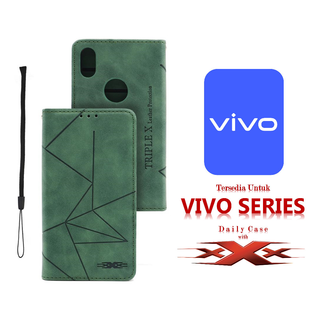Flip Case VIVO X50 | X50 Pro | X60 | X60 Pro | X70 Pro | X80 | X80 Pro TripleX Leather Premium Prote