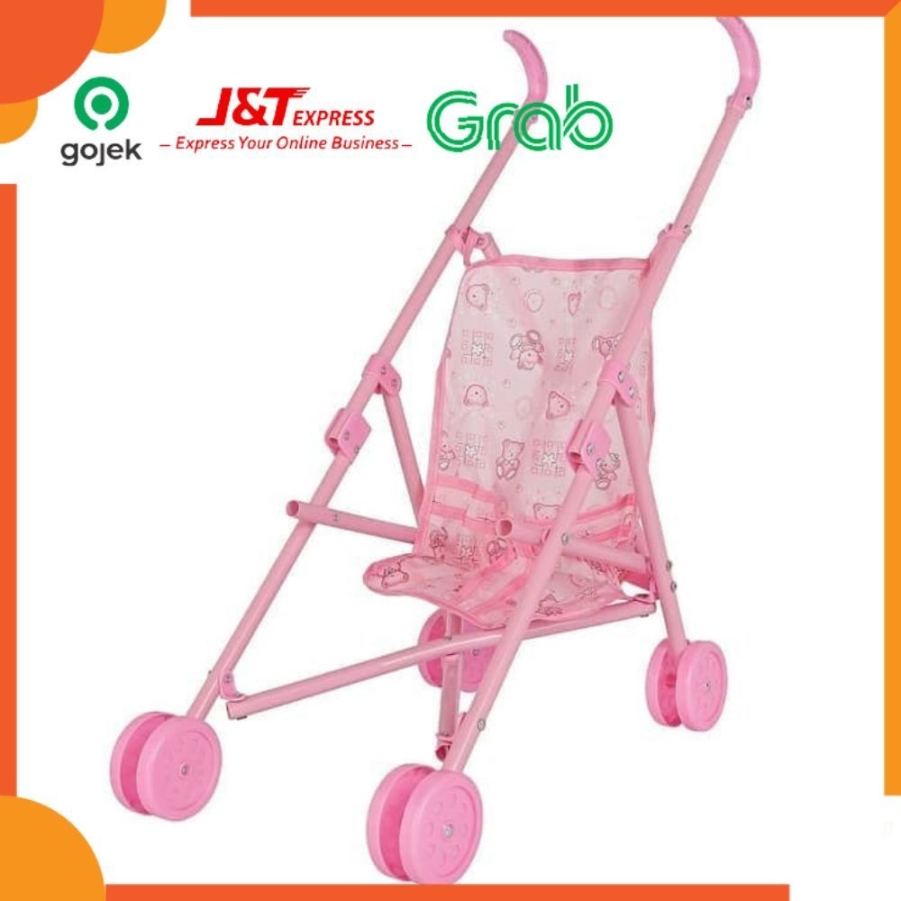 MAINAN ANAK DORONGAN BAYI BONEKA STROLLER MAINAN DORONGAN BAYI