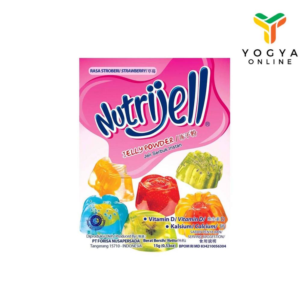 

Nutrijell Strawberry 15 Gr