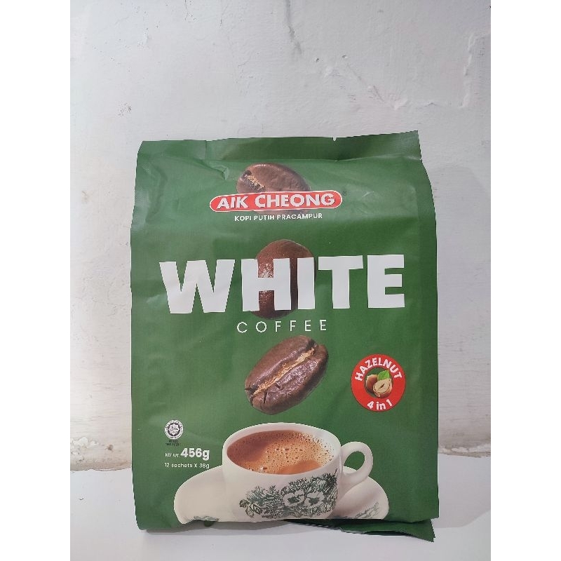 

Aik Cheong White Coffee Hazelnut 4in1 Original Malaysia 12Sachets x 38Gram