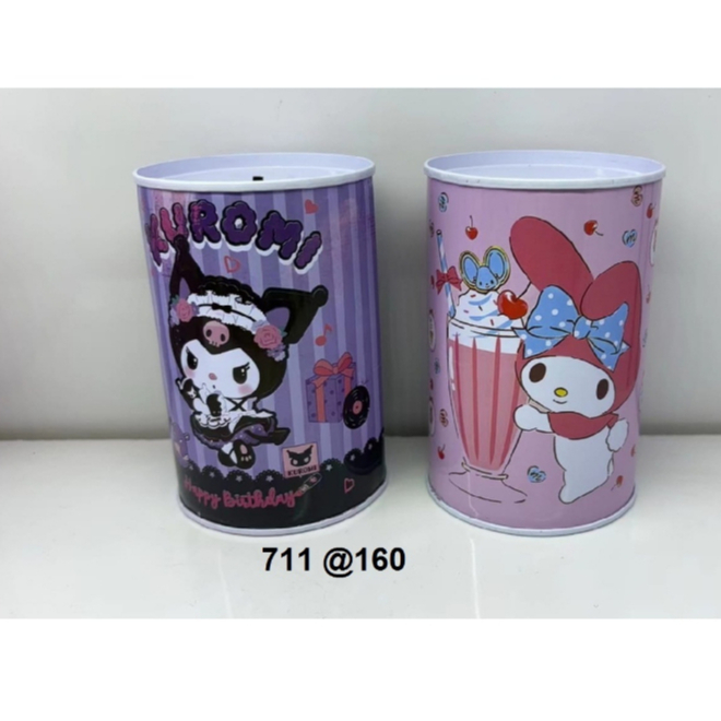 CELENGAN BULAT TABUNG MOTIF CINAMOROL / KUROMI 711