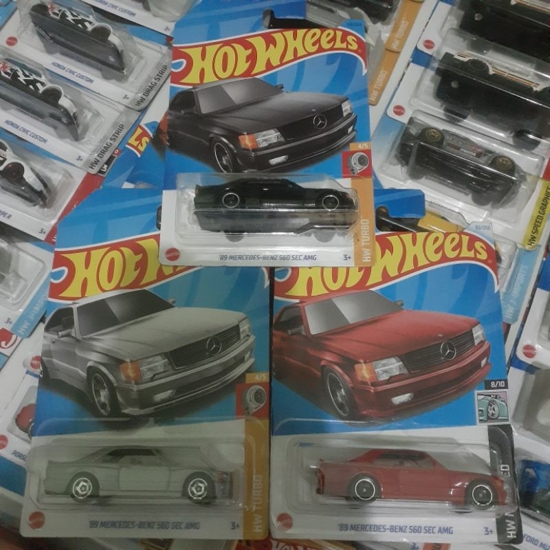 HOT WHEELS '89 MERCEDES-BENZ 560