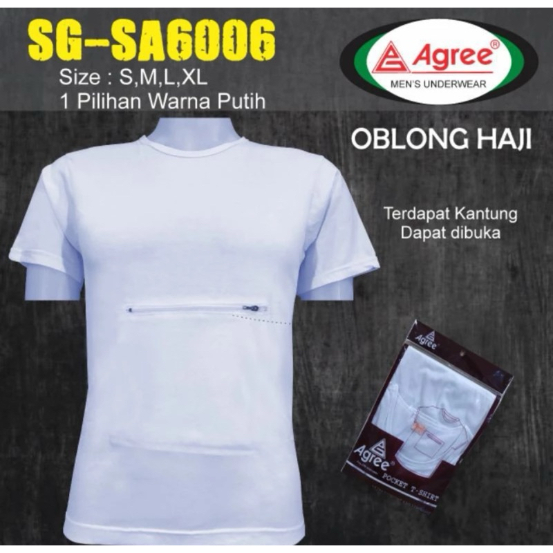 KAOS OBLONG HAJI RESLETING DEPAN
