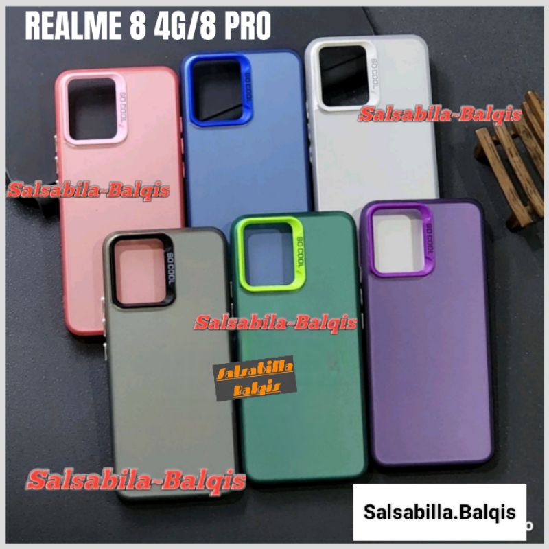 SLIKON/CASE CASING REALME 8 4G REALME 8 PRO SOFTCASE HYBRID IMD COLOR PLATE HOLOGRAM