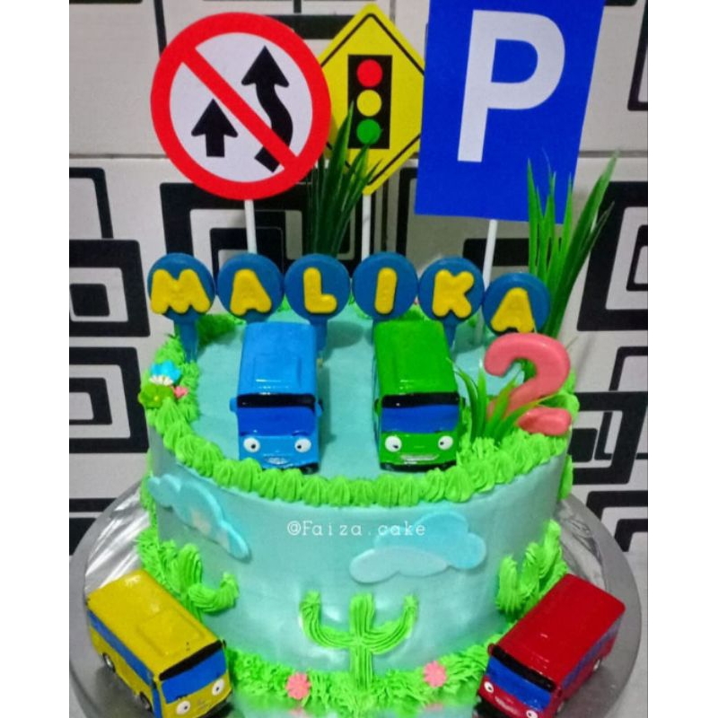 cake ulang tahun anak Tayo