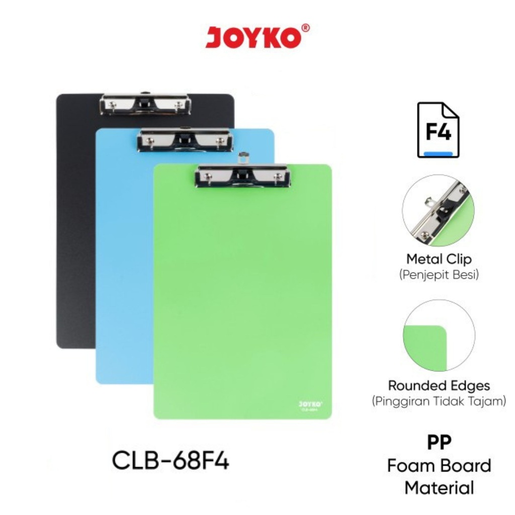 

Clipboard Papan Jalan Alas Ujian Joyko CLB-68