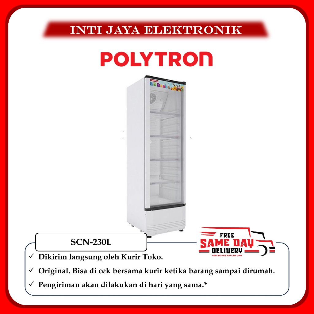 SHOWCASE POLYTRON 280 LITER SCN230L POLYTRON SCN-230L SCN 230L 230