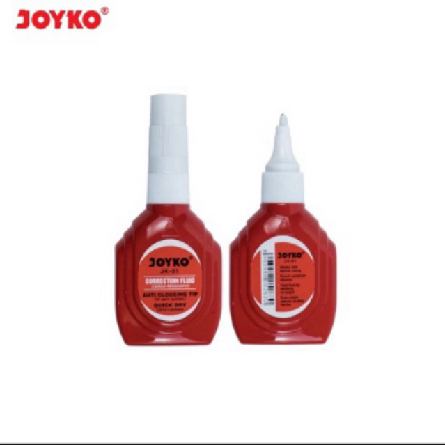 

Tip Ex Tip X Joyko JK-01 Botol Merah (Pcs)