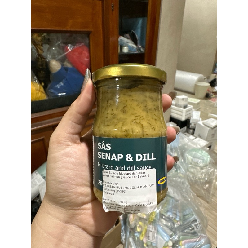 

DISCOUNT TODAY Sas senap and drill mustard and drill sauce 2gr