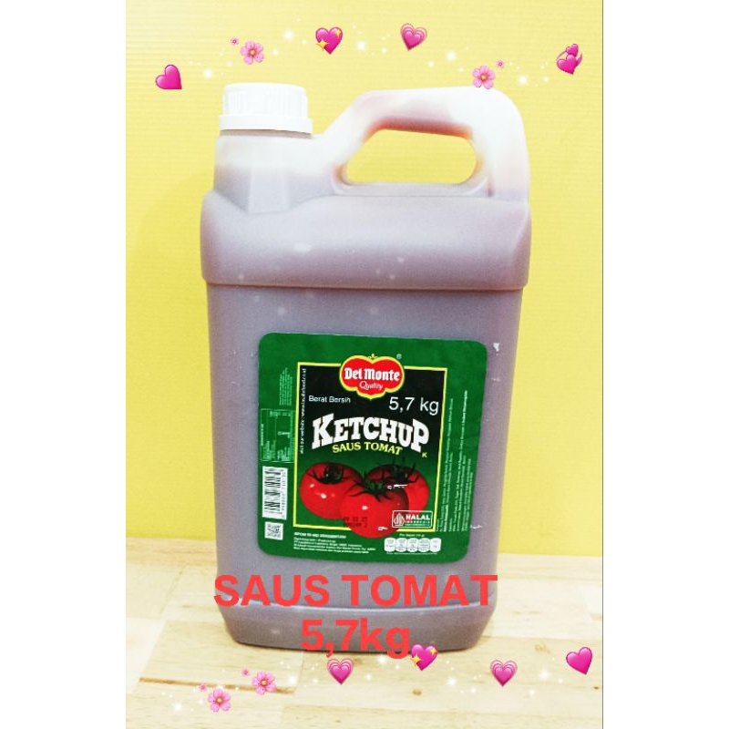 

DEL MONTE SAUS TOMAT 5.7 KG DRIGEN