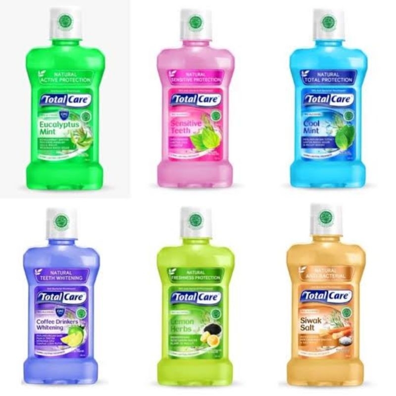 TOTAL CARE MOUTHWASH 250ML - OBAT KUMUR TOTAL CARE 250ML