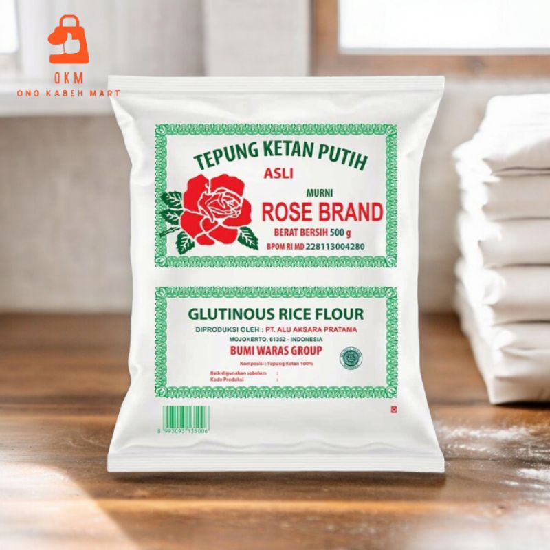 

Tepung Ketan Rose Brand 500g