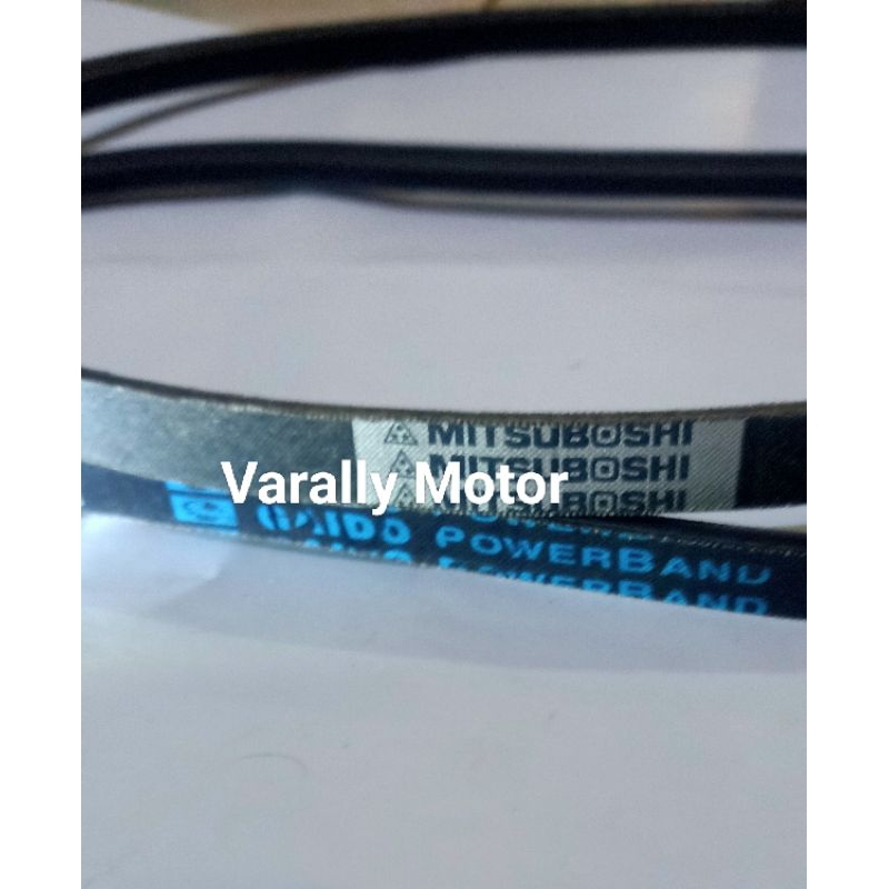 V Belt/Fan Belt /Tali Kipas Set Alternator/Dinamo Ampere dan AC Mazda Vantrend/MR 90