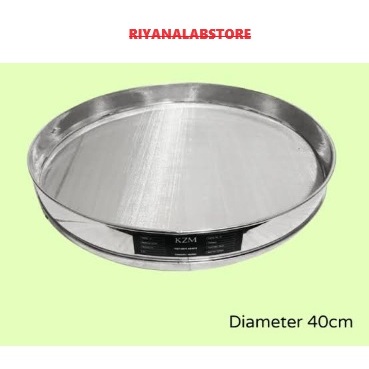 Sieve Test Ayakan Stainless Mesh 150 ( 100 um ) Diameter 40 cm