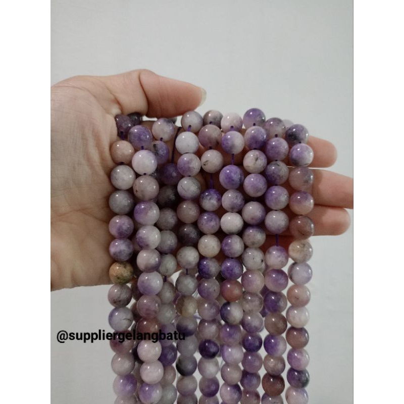 Bahan Batu kecubung wulung 10mm