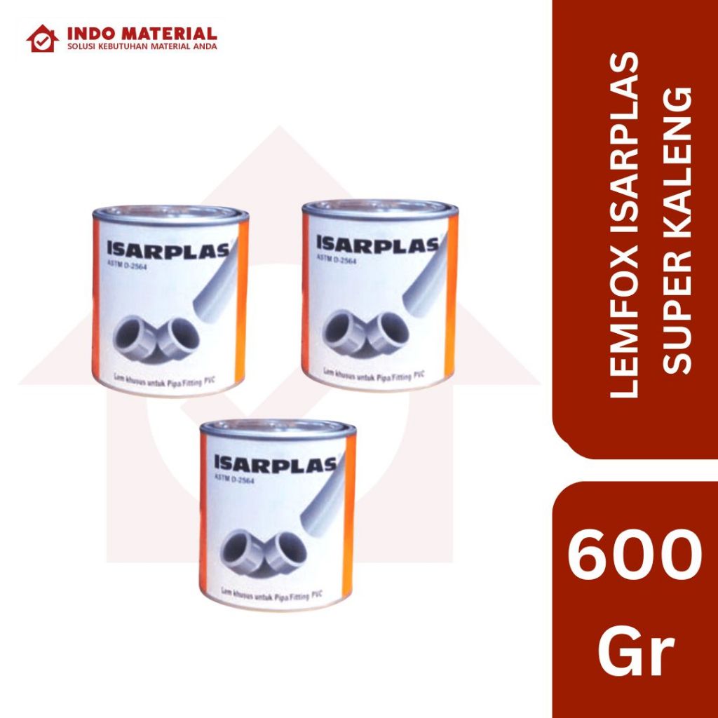 Lem Fox Isarplas Super Kaleng 600 gr | Lem Plumbing Terbaik
