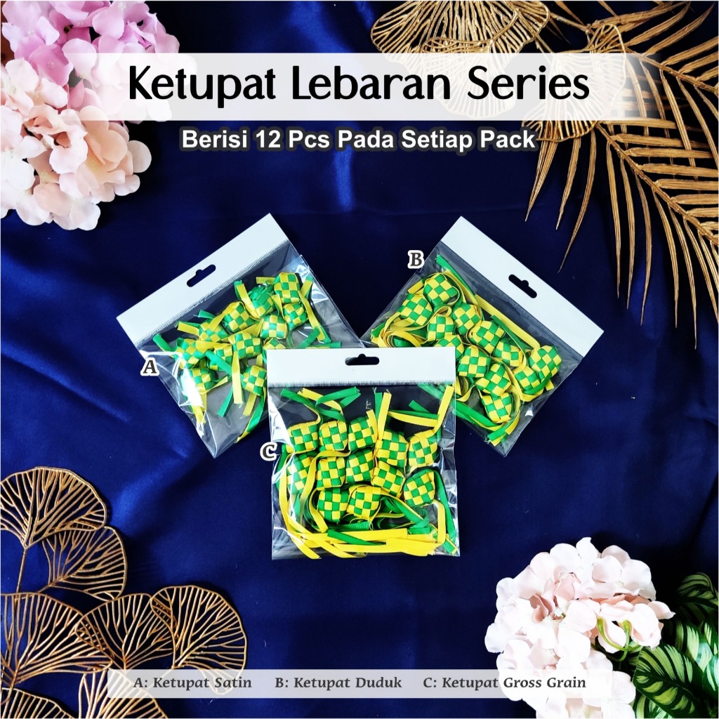 

[ISI 12] Pita Hampers Lebaran Pita Souvenir Lebaran Pita Ketupat