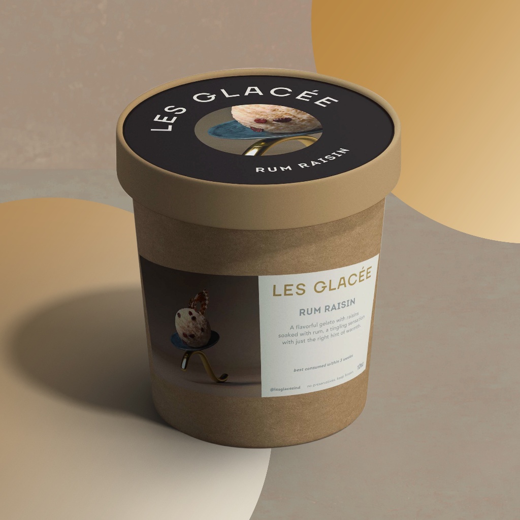 

[PREMIUM] RUM & RAISIN GELATO (Alcohol) | Rhum Dried Grape