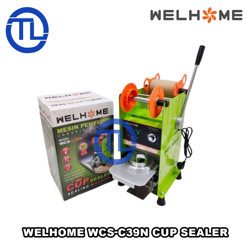 Welhome Cup Sealer Cup Sealing Machine Cup Sealer Press Plastik Mesin Press Gelas Plastik