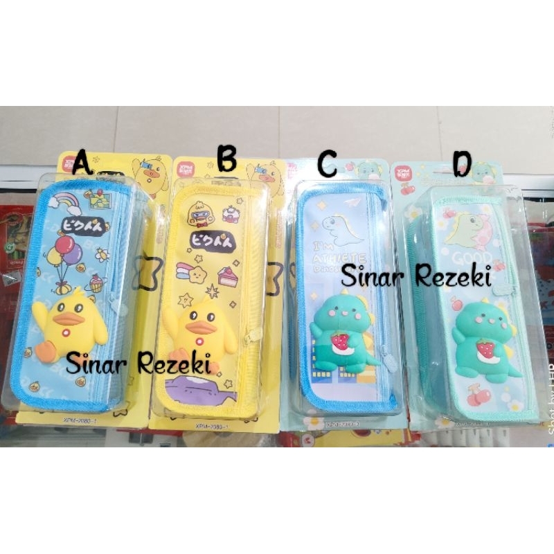 

1 buah!! Kotak pensil squishy resleting/tempat pensil squishy/kotak pensil anak sekolah murah lucu/kotak pensil fancy lucu