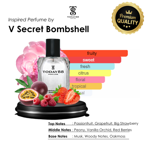 Victoria Secret Bombshell Premium - Parfum Wanita Today88 Inspired Perfume