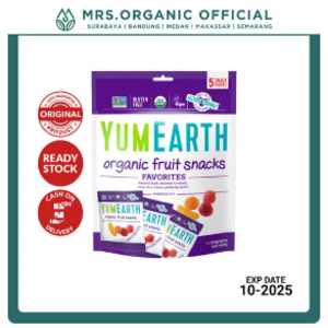 

Permen Kunyah Anak YumEarth Organic Fruit Snacks 5 Packs