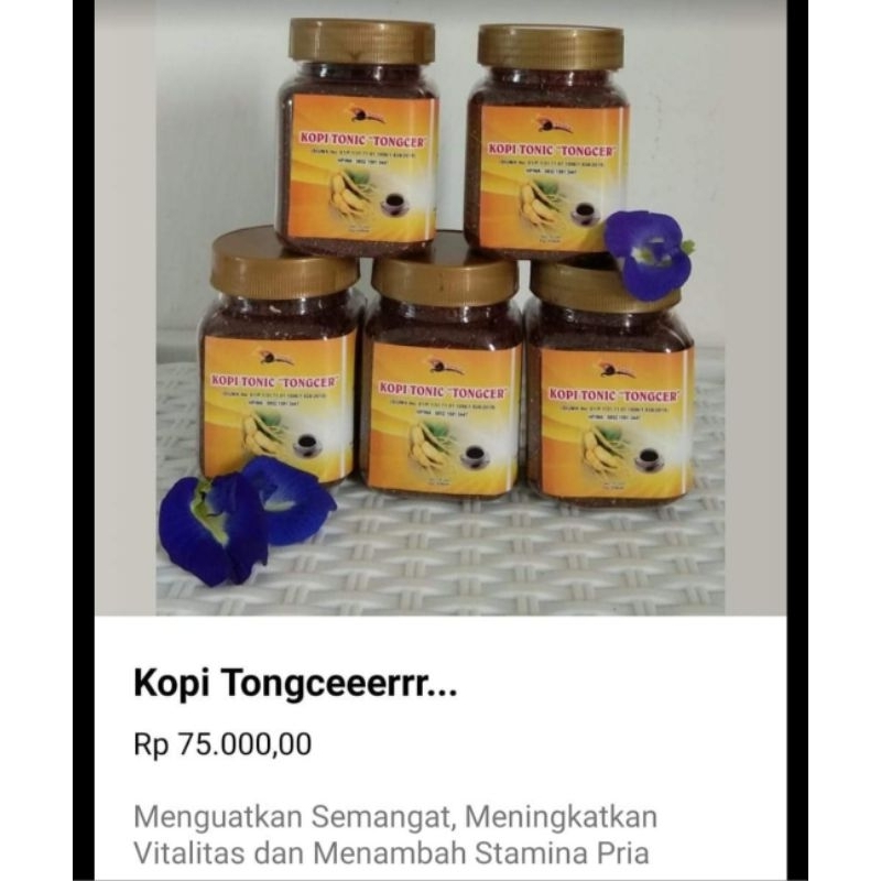 Kopi Tongcer (Si-Otong Moncer)