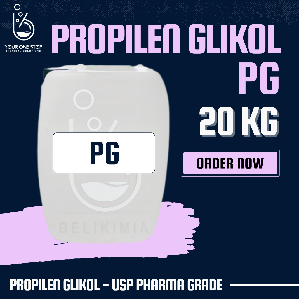 

PG USP Grade 20 KG - Propilen Glikol - Propylene - Glycol