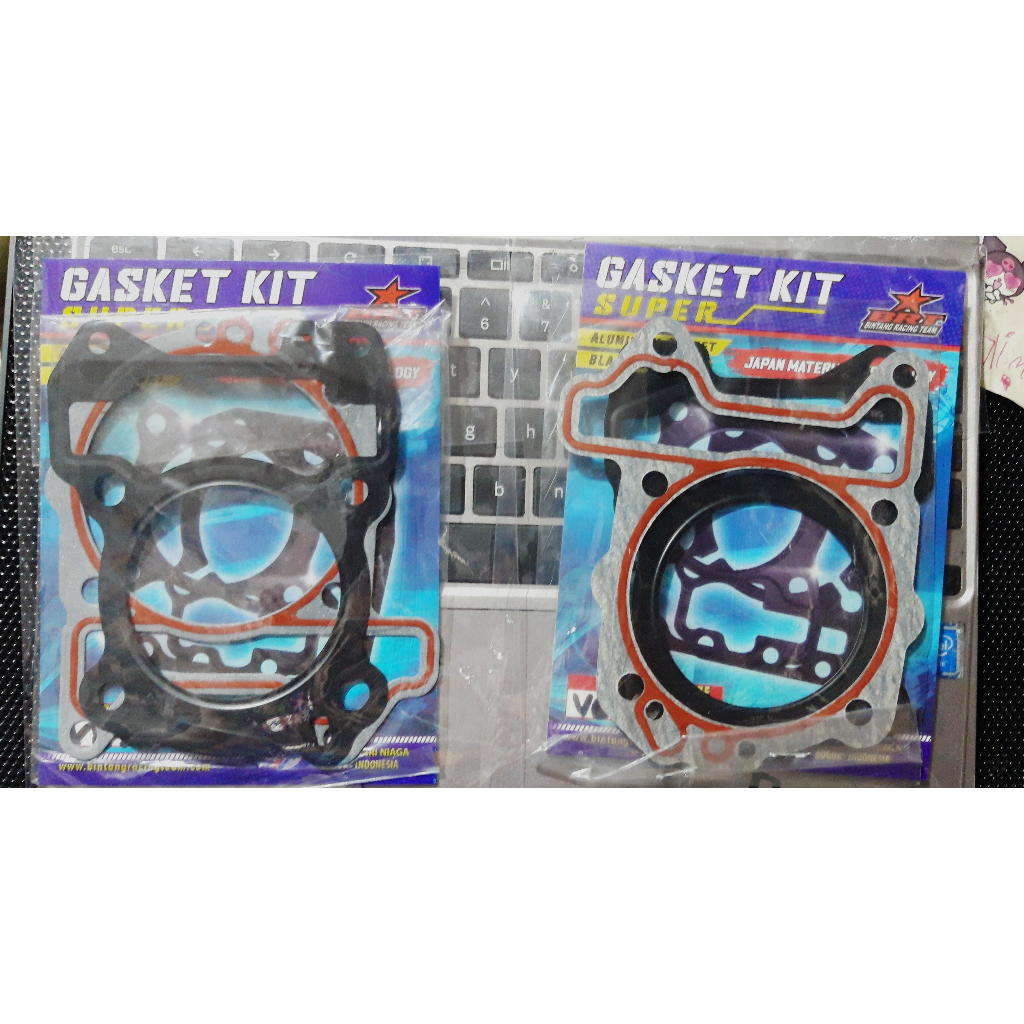GASKET PAKING BLOK & HEAD BRT VESPA 63