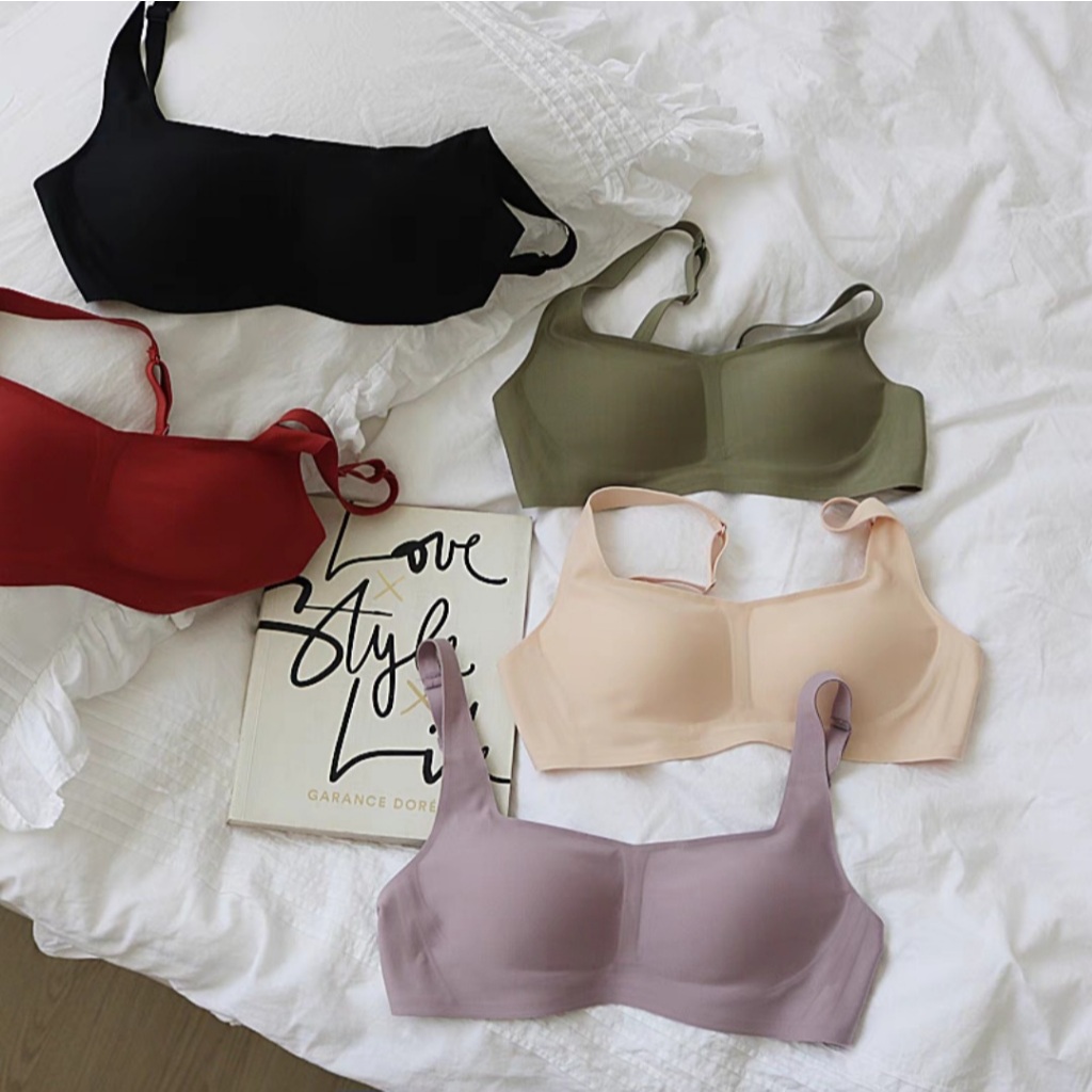 HOHO_HWANG (B-196) BRA WANITA seamless IMPORT TANPA KAWAT PAKAIAN DALAM