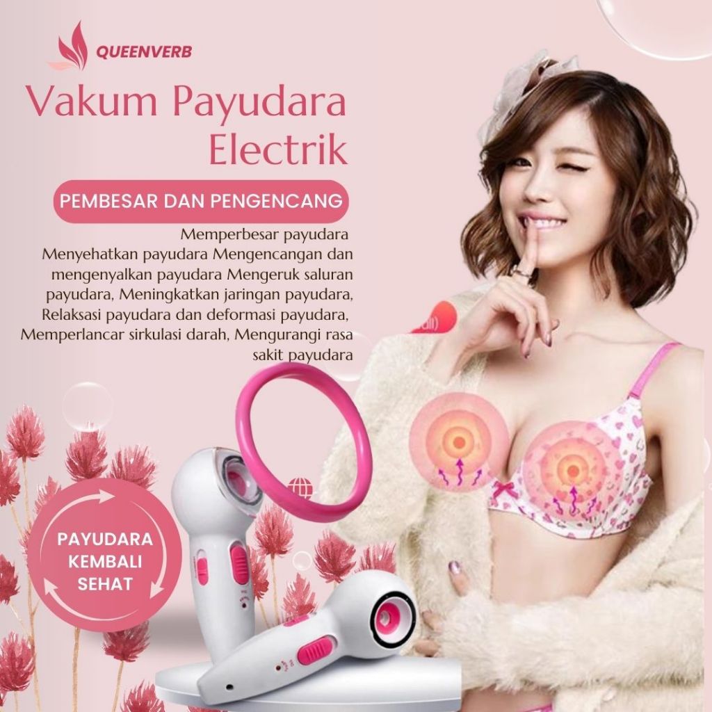 VACUM PAYUDARA ELEKTRIK | Alat Vacum Payudara Elektrik | Pembesar Payudara cepat dan permanen