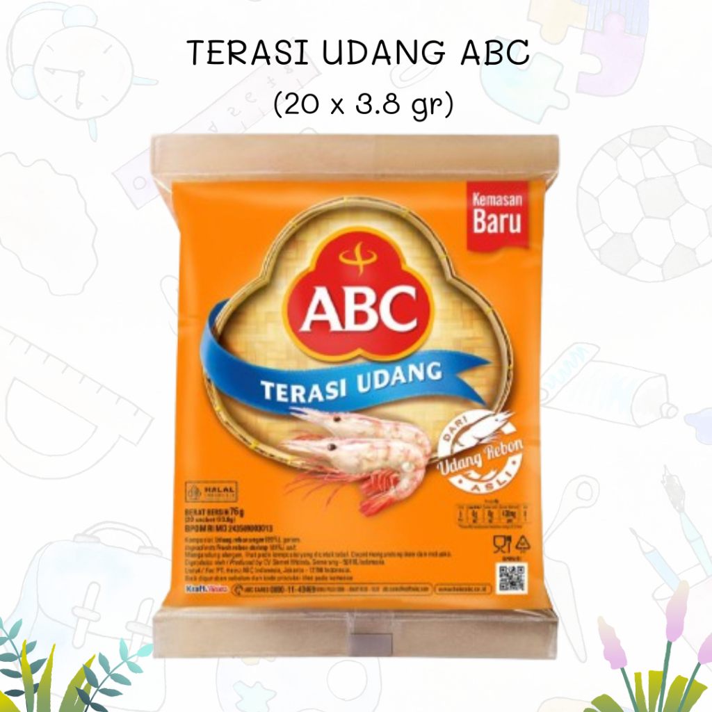 

TERASI UDANG ABC 20x3,8gr (1PACK)