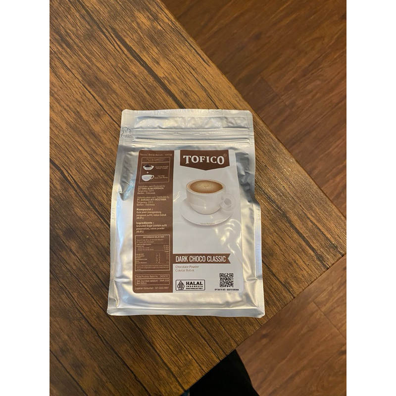 

Tofico Dark Choco Classic Powder 1Kg