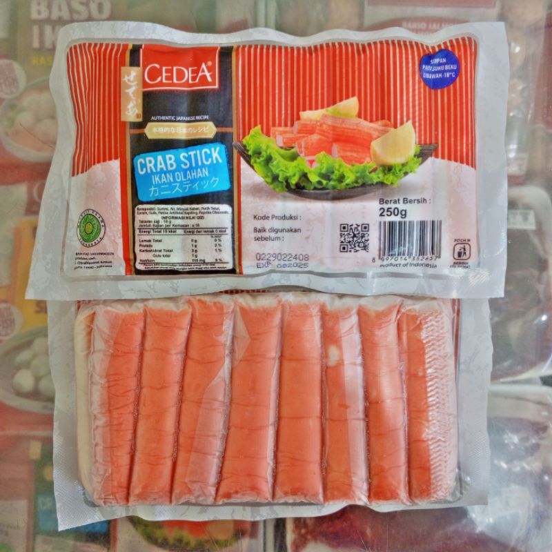 

CEDEA CRAB STIK/ STIK CRAB ISI 20 PCS