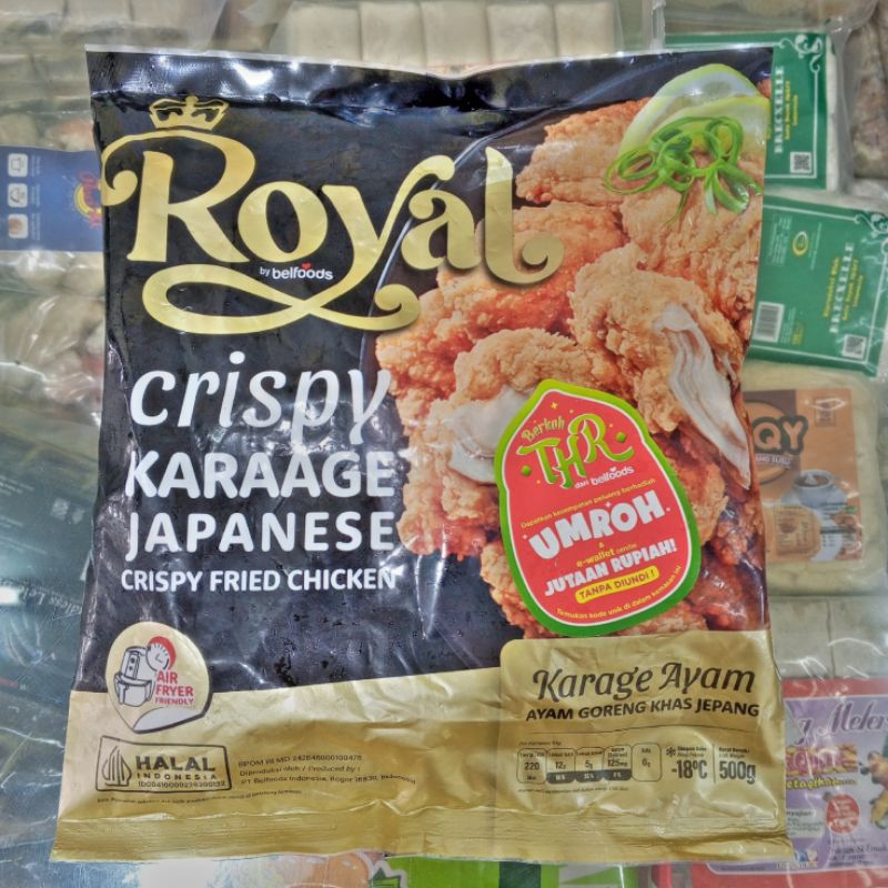 

Belfoods Royal Crispy Karage 500gr / Karage / Belfood / Ayam Karage