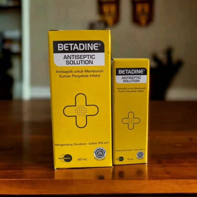 Betadine Antiseptik 60ml-30ml  @betadine