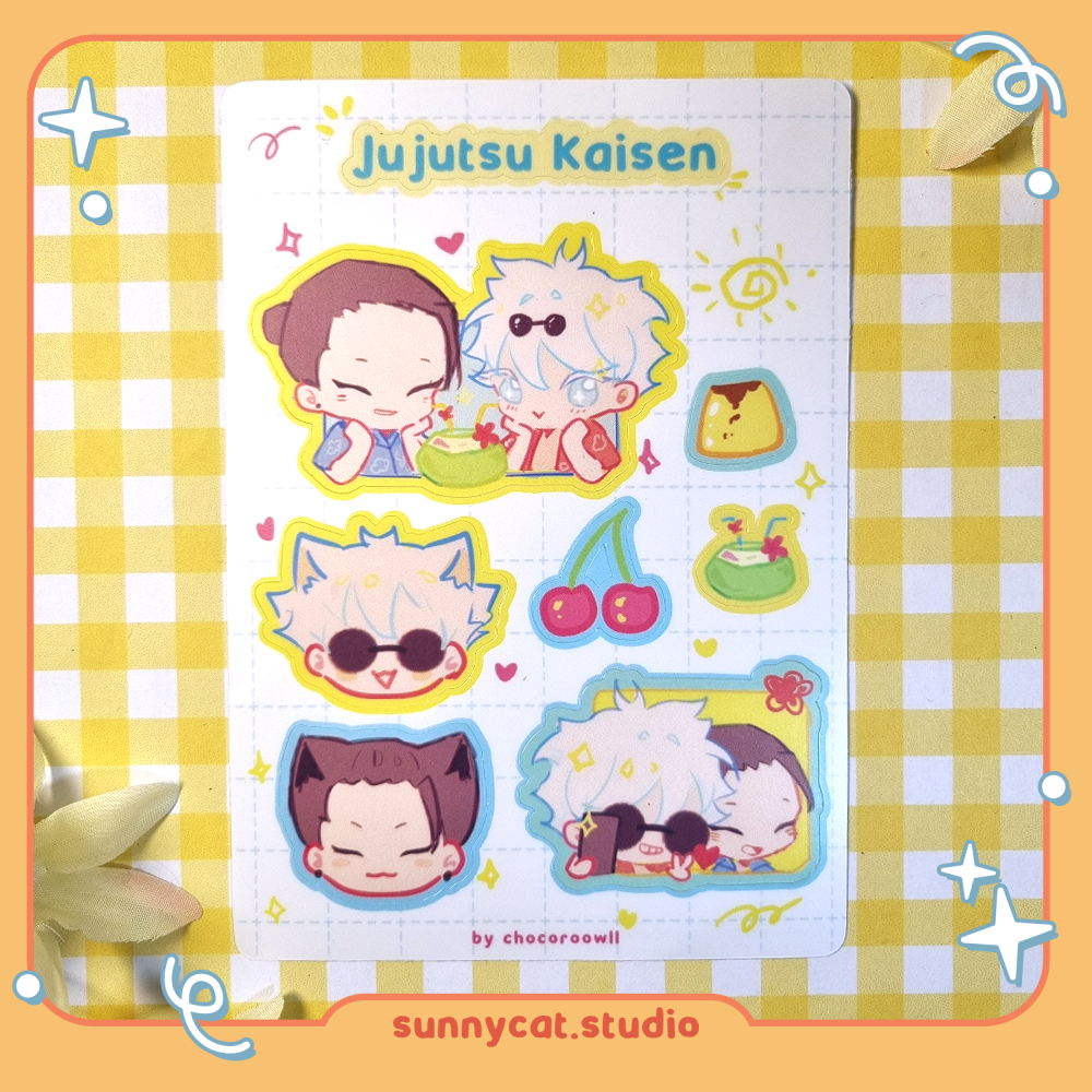 

Sticker Sheet Jujutsu Kaisen