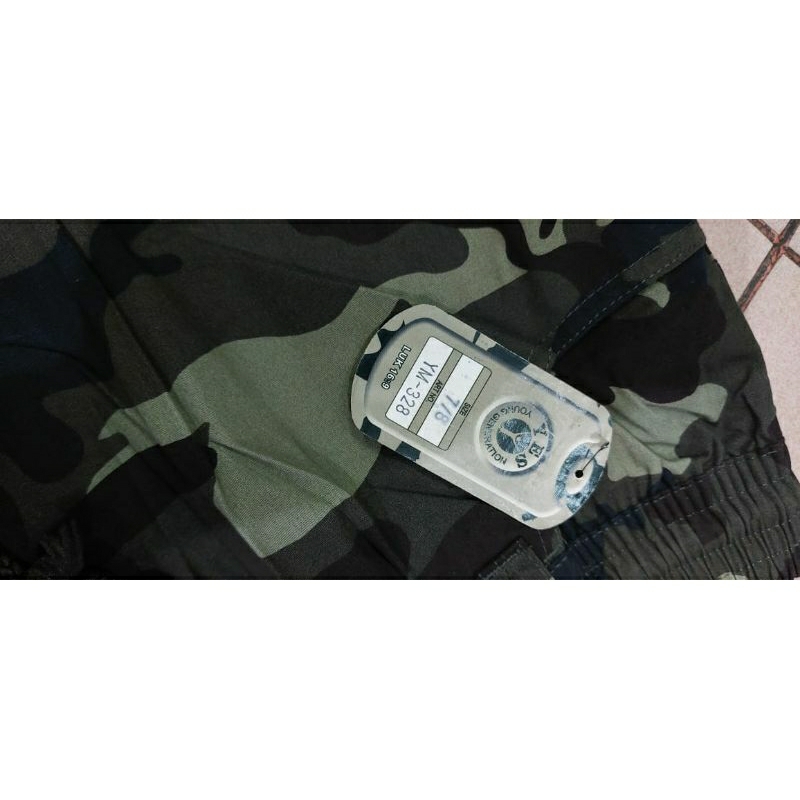 Celaca Cargo Army Loreng Pria Merk Yes 7/8 allsize